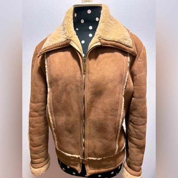 Napa Leathers Jackets & Blazers - Vintage Sawyer of Napa Californian Suede Shearlings Women’s Jacket
